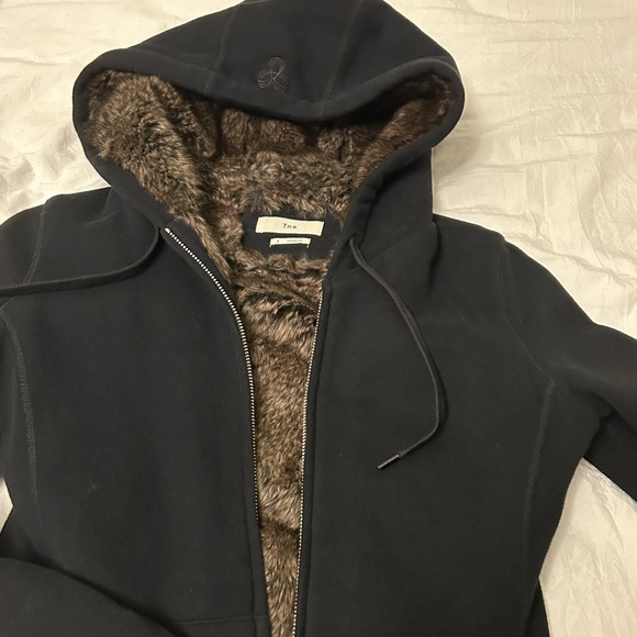 TNA slim fit hoodies with faux - Picture 4 of 5